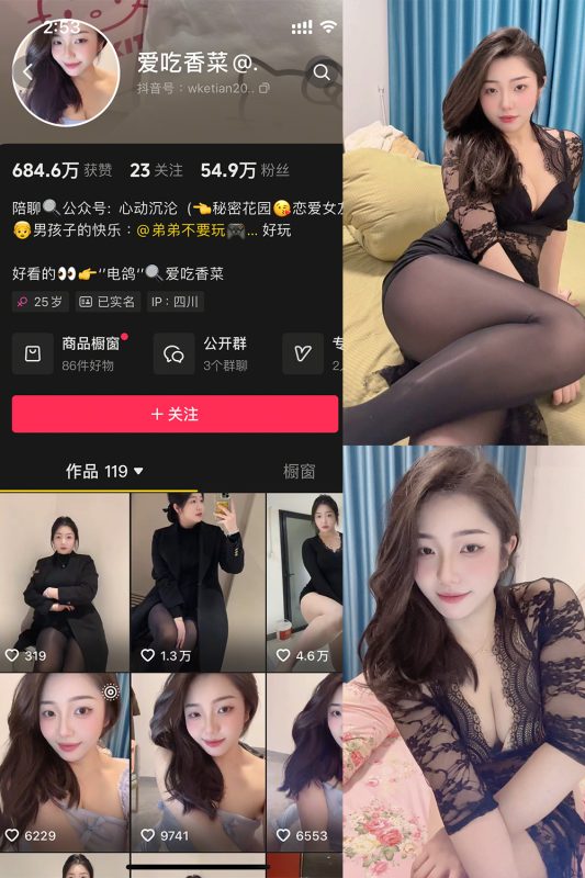 抖音 爱吃香菜 微密圈 NO.001期 【3P2V】最新至:2025.2.16-喵领域