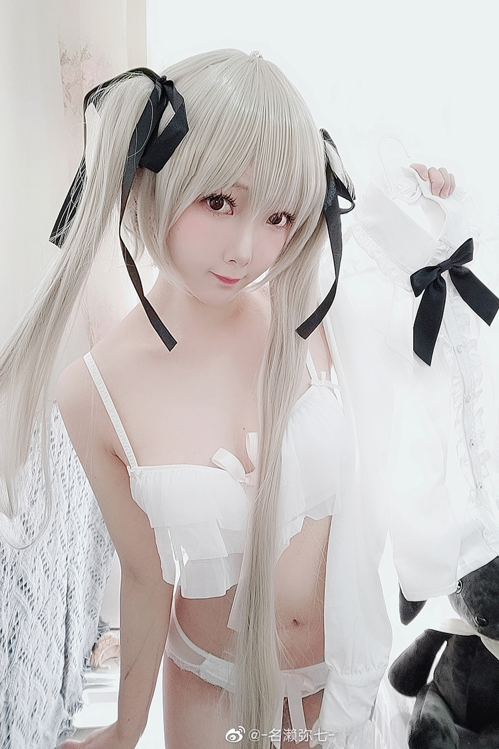 名濑弥七 NO.005 白色内衣 [10P-9MB]