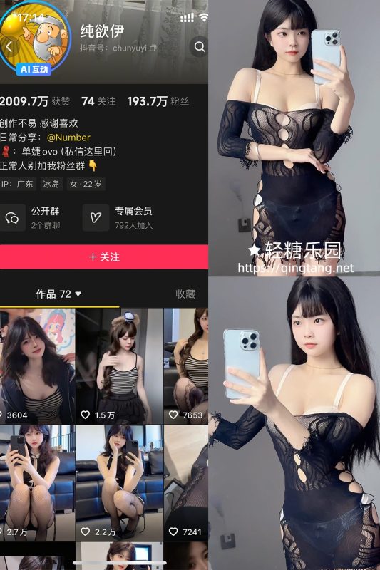 抖音 纯欲伊 轻糖乐园  NO.003期 【31P】-喵领域