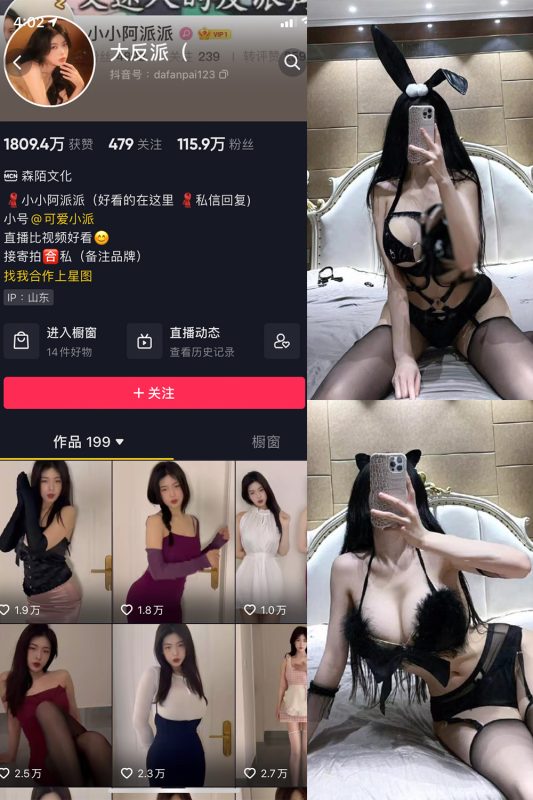 抖音 大反派 微密圈 NO.004期 【16P9V】-喵领域