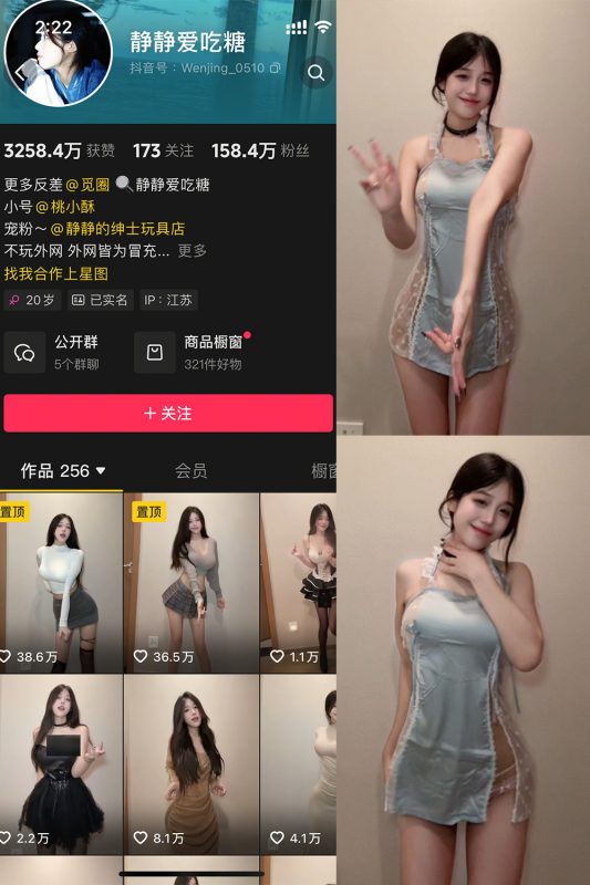 抖音 静静爱吃糖 微密圈  NO.001期 【12P5V】最新至：2025.4.15-喵领域
