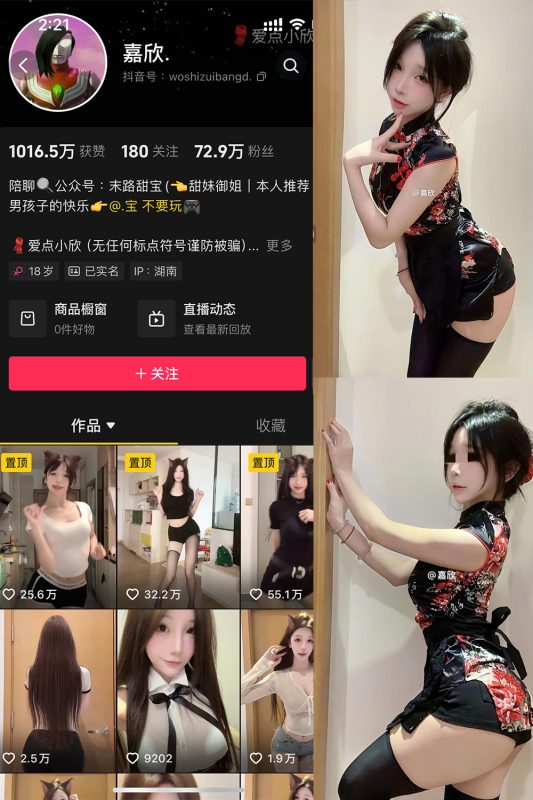 抖音 嘉欣 微密圈  NO.007 【11P5V】最新至：2025.4.4-喵领域