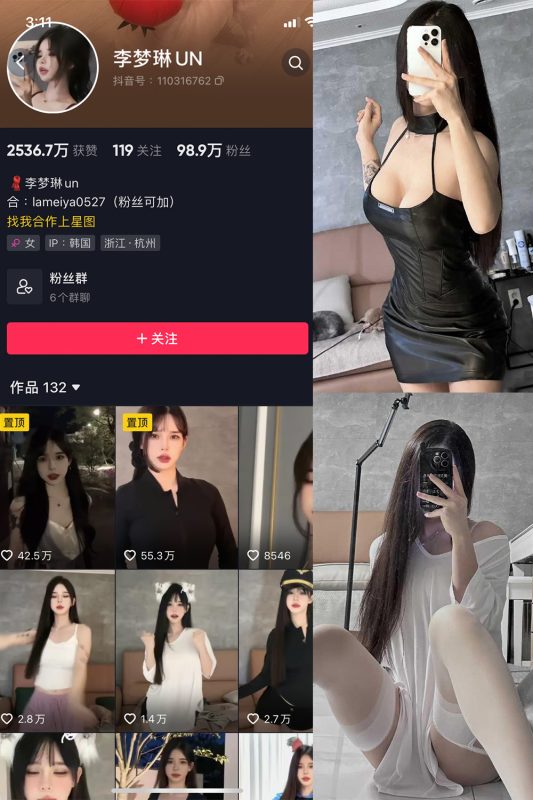 抖音 李梦琳 微密圈  NO.017期 【19P4V】最新至：2023.9.27-喵领域
