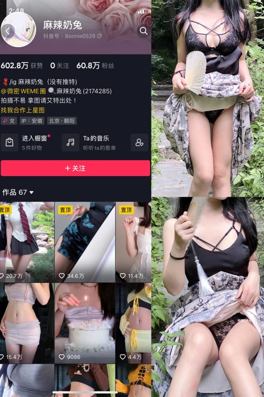 抖音 麻辣奶兔 微密圈  NO.039期 【9P】-喵领域