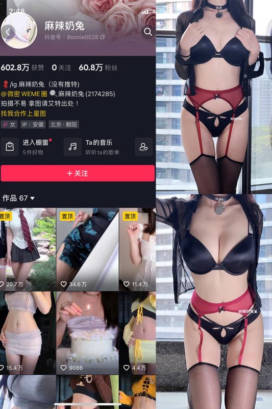 抖音 麻辣奶兔 微密圈  NO.041期 【19P】最新至：2023.9.7-喵领域