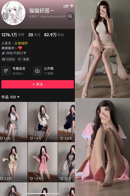 抖音 猫猫好困 微密圈  NO.043期 【6P7V】最新至：2025.4.17-喵领域
