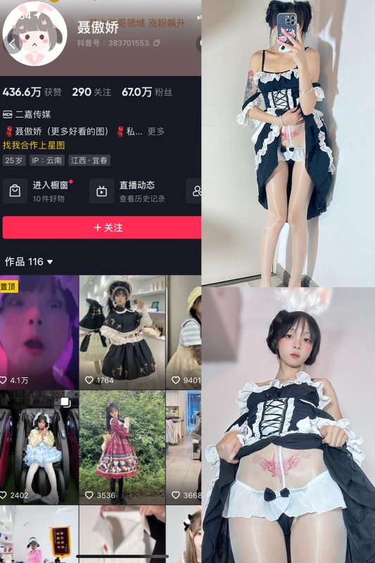 抖音 聂傲娇 微密圈  NO.052期 【33P】最新至：2023.11.10-喵领域