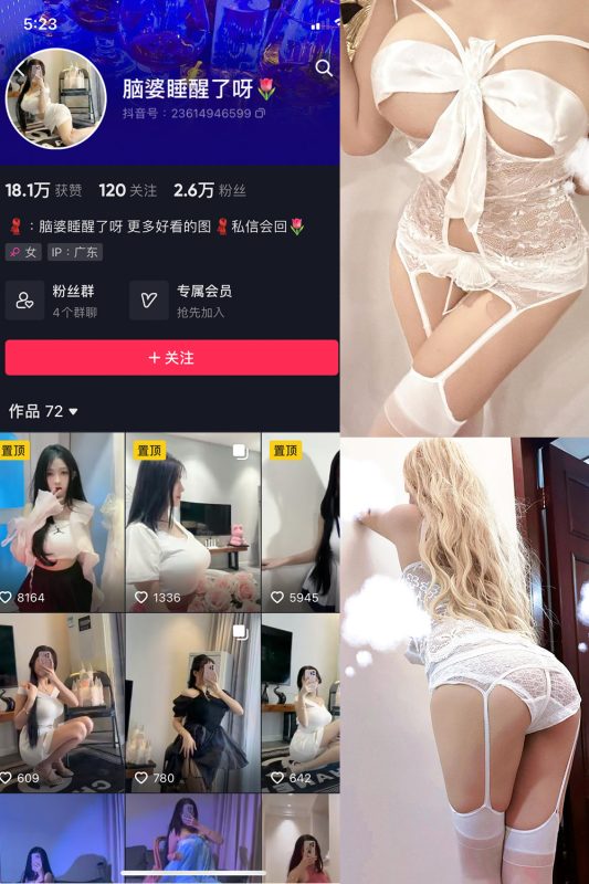 抖音 脑婆睡醒啦 微密圈  NO.009期 【12P14V】最新至：2023.12.12-喵领域