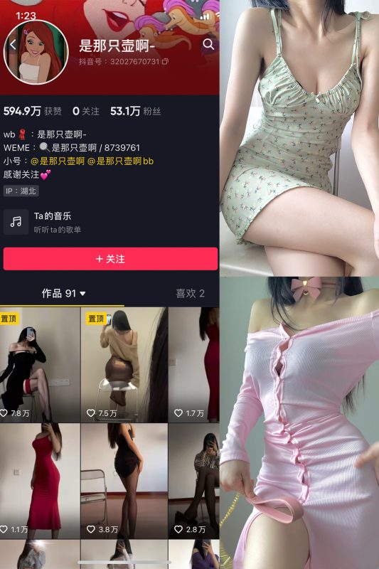 抖音 是那只壶啊 微密圈  NO.001期 【53P1V】-喵领域