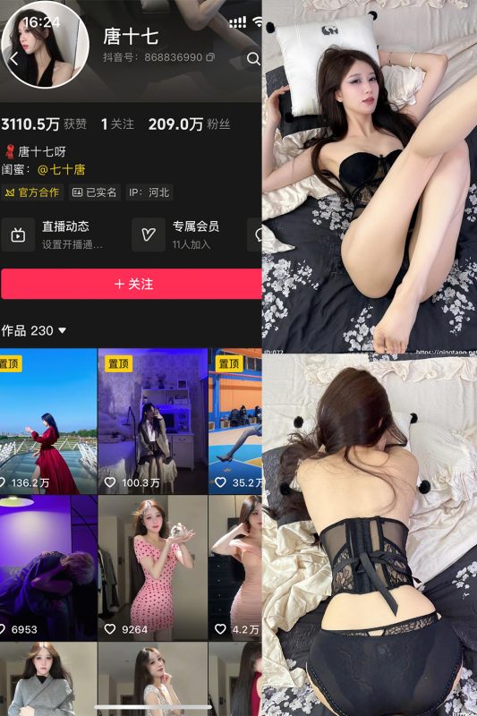 抖音 唐十七 轻糖乐园 NO.002期 【23P】-喵领域