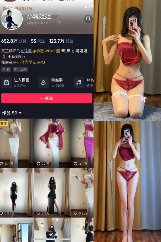 抖音 小蒋姐姐 微密圈  NO.033期 【36P】-喵领域