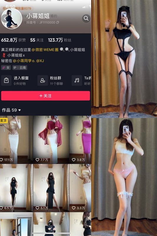 抖音 小蒋姐姐 微密圈  NO.035期 【29P】-喵领域