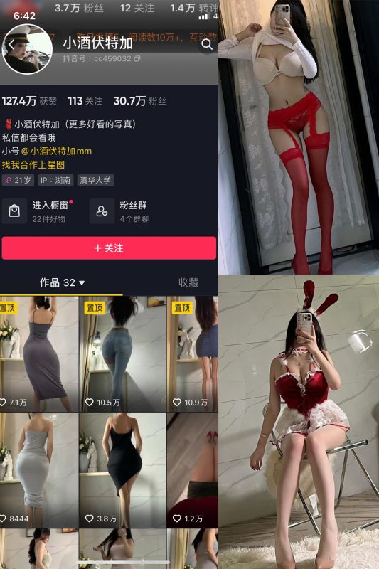 抖音 小酒伏特加 微密圈  NO.002期 【48P】-喵领域