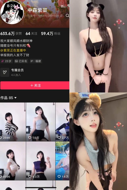 抖音 中森紫菜 岛遇 NO.002期 【23V】最新至:2025.6.9-喵领域