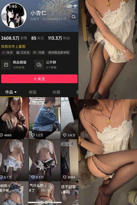 抖音 小杏仁 微密圈 NO.005 【71P1V】-喵领域