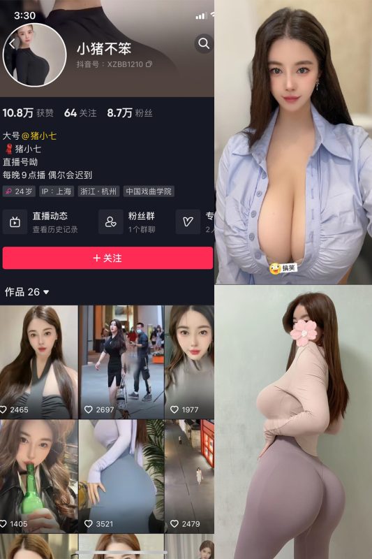 抖音 小猪不笨 微密圈 NO.003期 【28P13V】-喵领域
