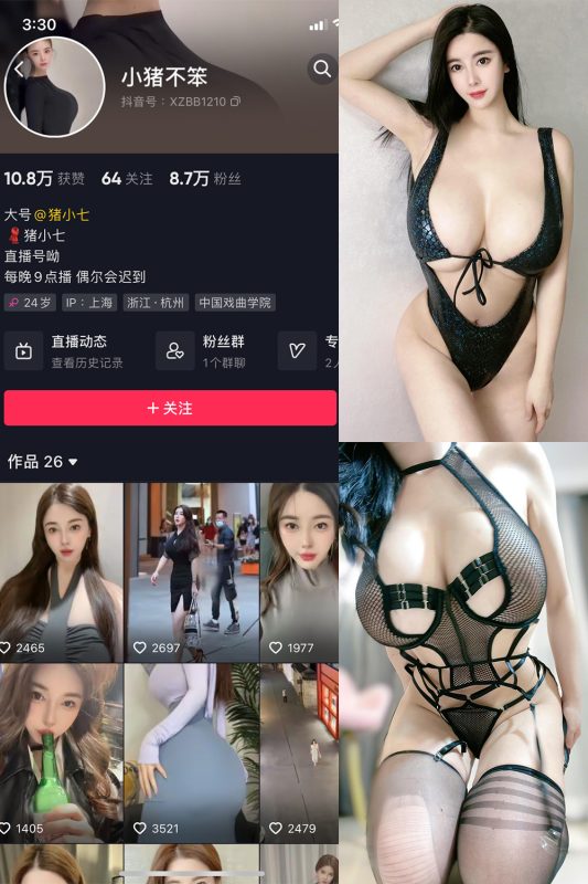 抖音 小猪不笨 微密圈 NO.005期 【93P13V】-喵领域