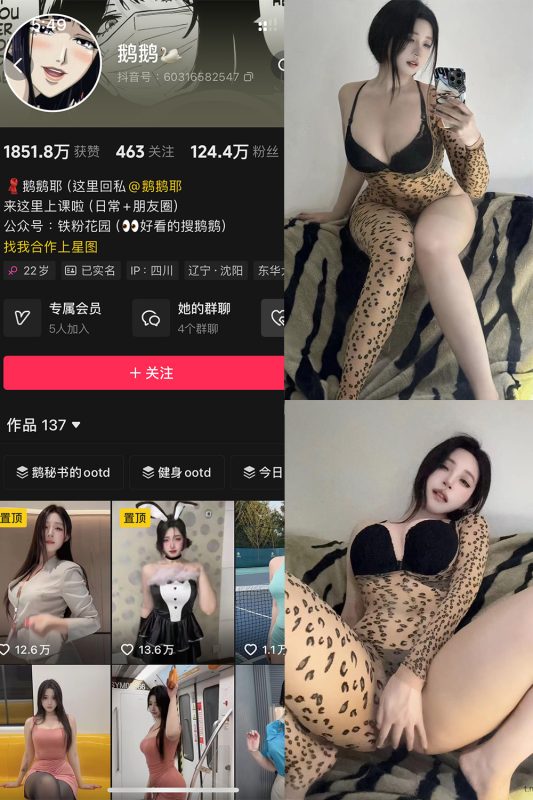 抖音 鹅鹅 秘语空间 NO.004期 【20P15V】-喵领域
